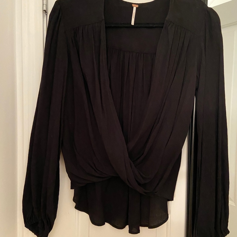 Free People Long Sleeve Blouse